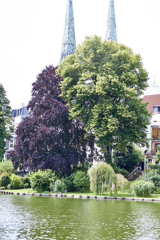 Hotel Am Mühlenteich Lübeck Exterior foto